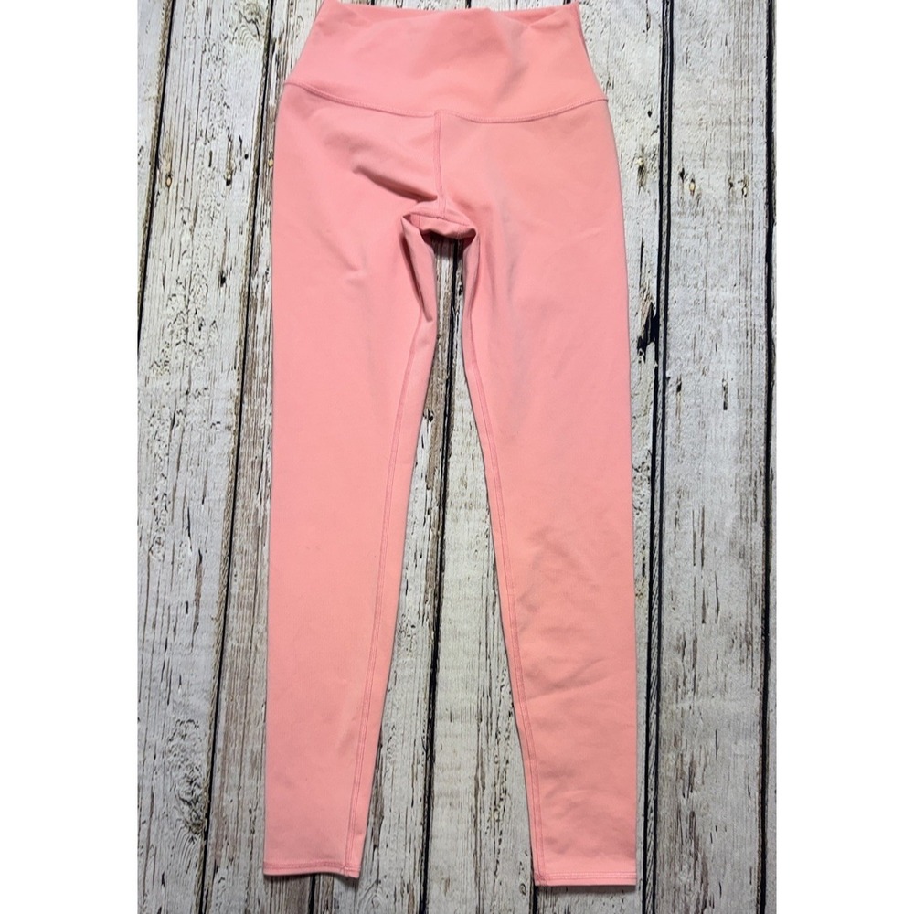Alo Yoga High Rise Leggings Peach Yoga Pilates Workout Small